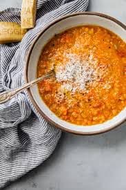 Eight oz Lentil Soup