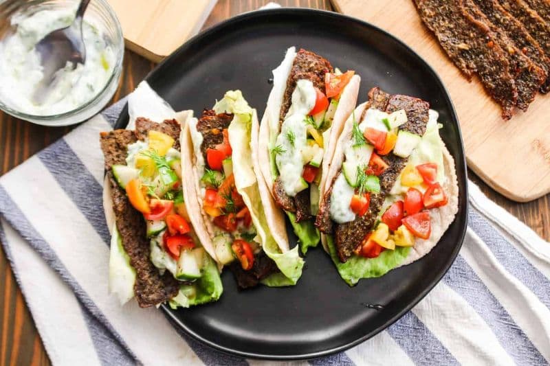 Gyros (Ground lamb) wrap