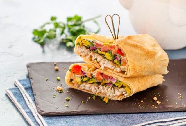 Fish Fillet Wrap (Sea bass)