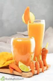 Drinks Mango,Mango Carrots, Fruit punch