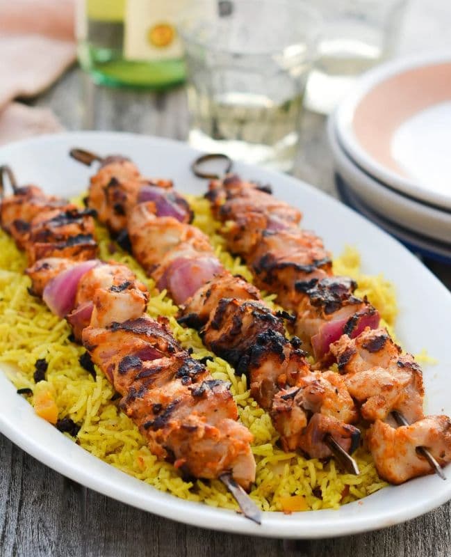 Chicken Kabab Platter