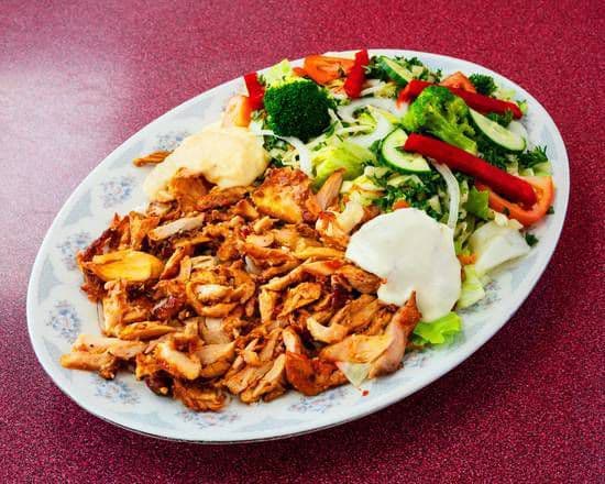 Chicken shawarma plater large