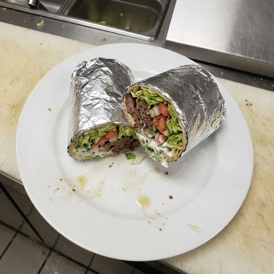 Regular Beef Kabab Wrap